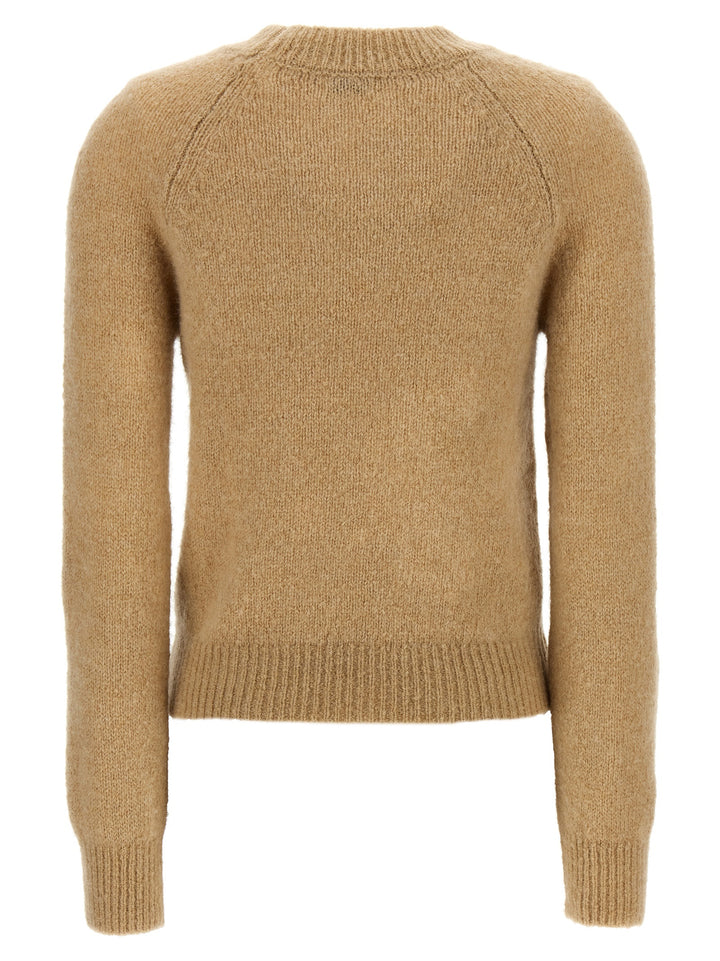 Dries Van Noten Beige Wool Cardigan