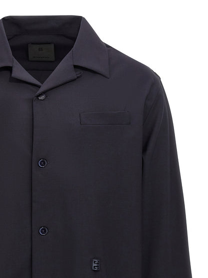 Givenchy Blue Elastane Blouse