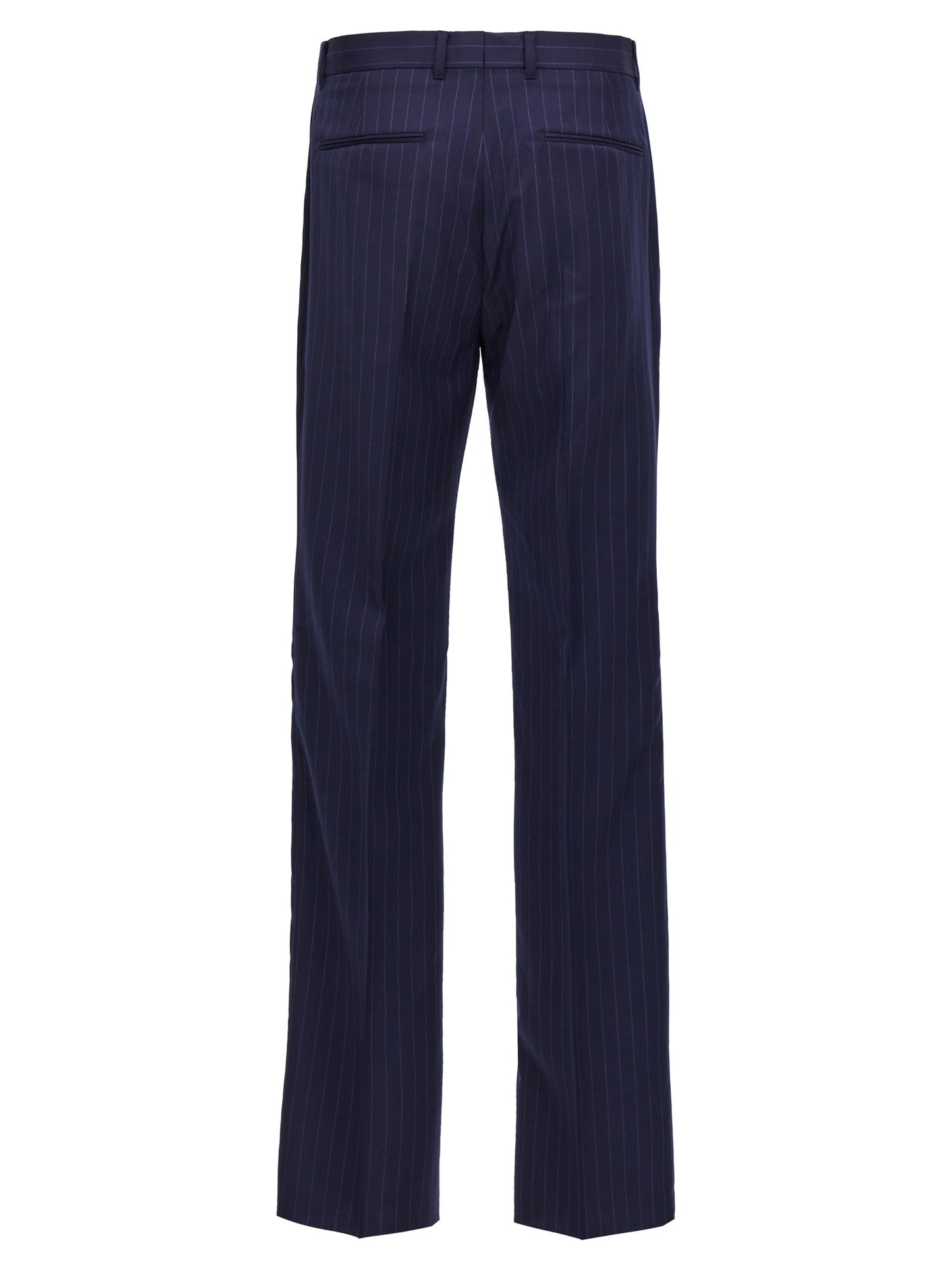 Givenchy Blue Wool Dress Pants