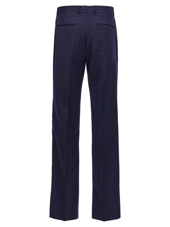 Givenchy Blue Wool Dress Pants