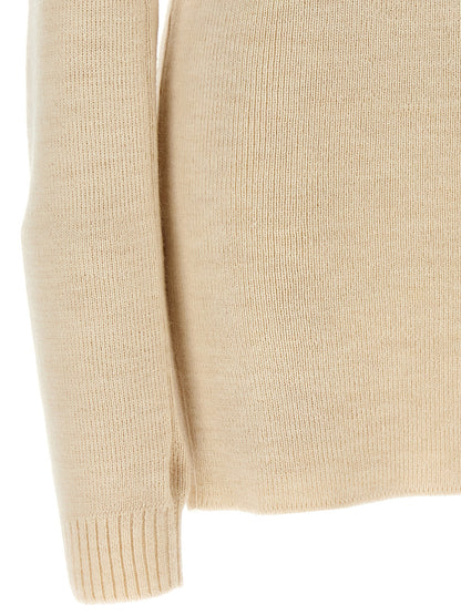 Lemaire White Acetate Short Dress