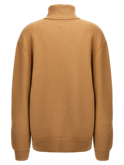 A.P.C. Beige Virgin Wool Cardigan