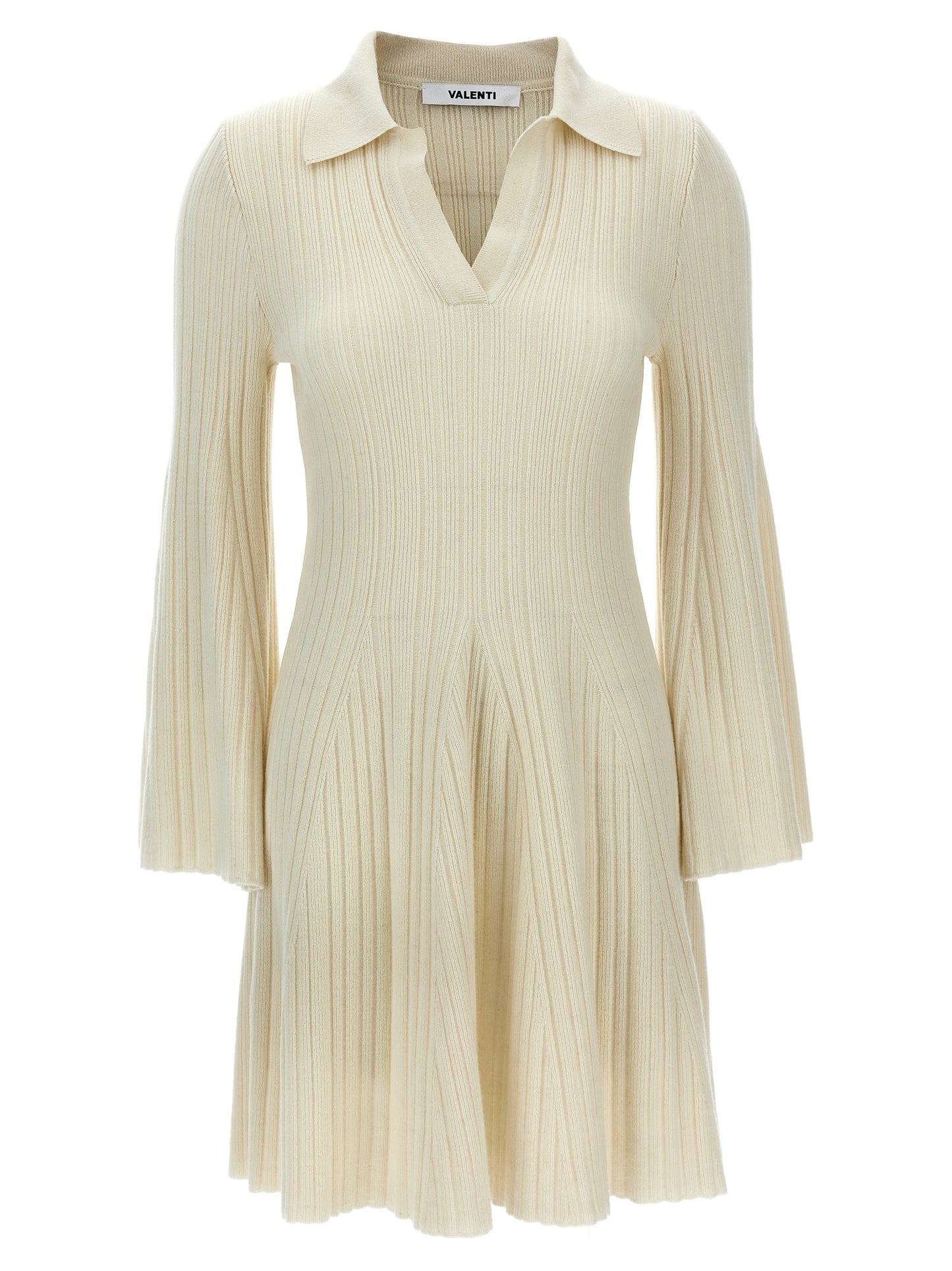 ANTONINO VALENTI White Cashmere Mini Skirt