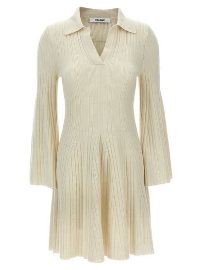 ANTONINO VALENTI White Cashmere Mini Skirt