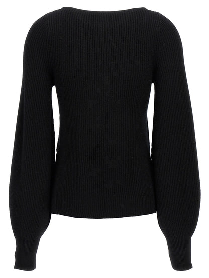Loulou De Saison Black Cashmere Cardigan