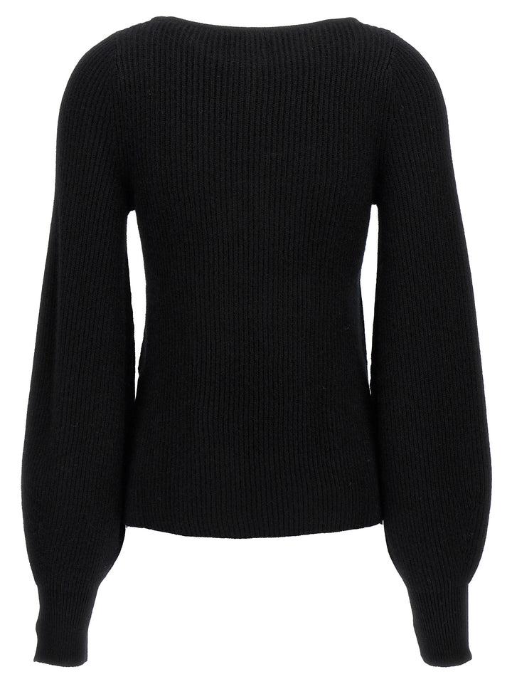 Loulou De Saison Black Cashmere Cardigan