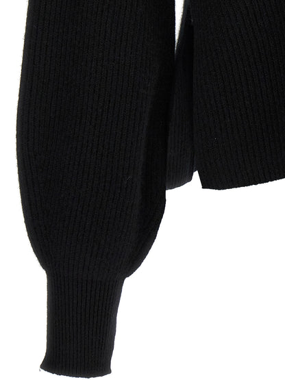 Loulou De Saison Black Cashmere Cardigan