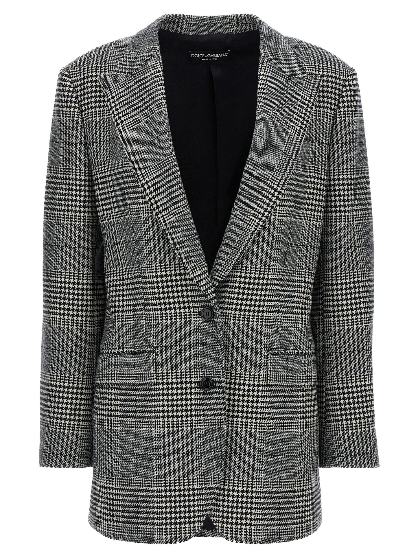 Dolce & Gabbana Bicolor Wool Blazer