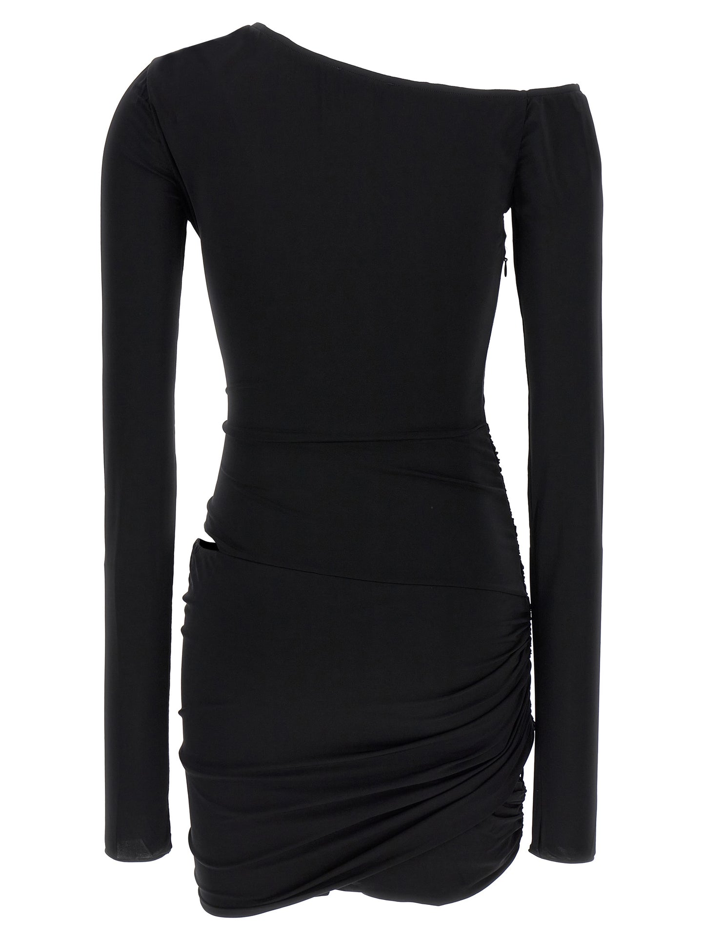 Nensi Dojaka Black Viscose Mini Skirt