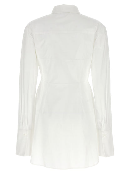 Nensi Dojaka White Cotton Blouse