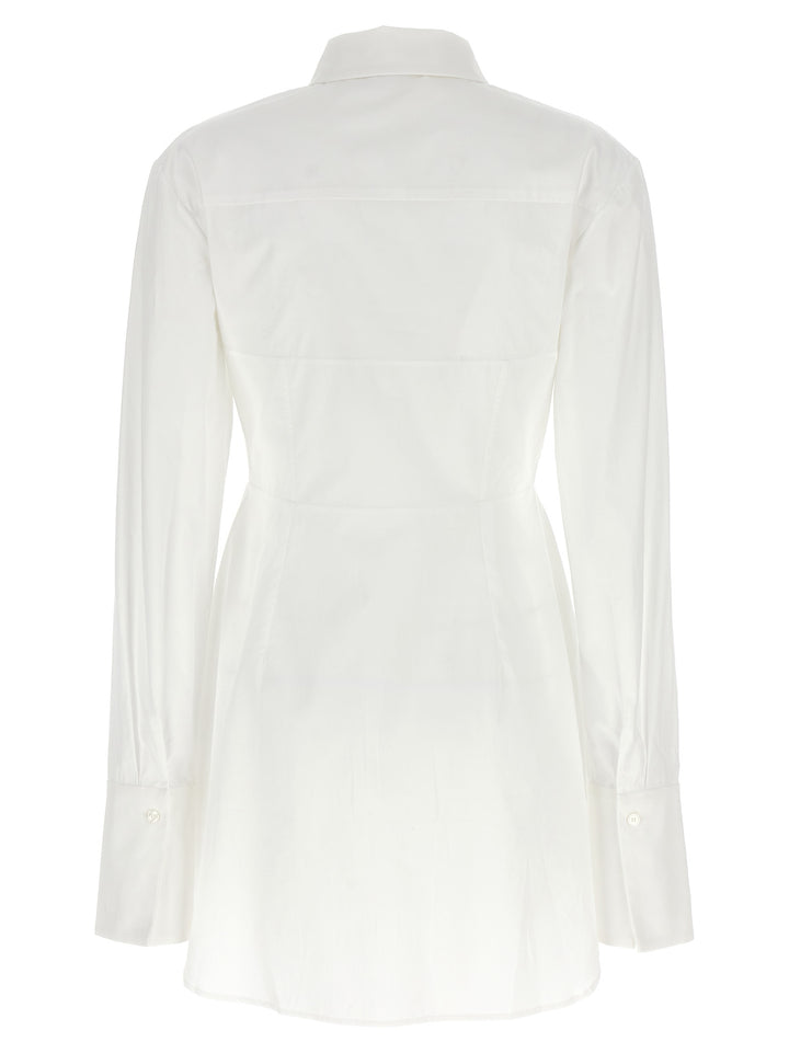 Nensi Dojaka White Cotton Blouse
