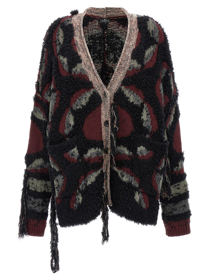 Etro Multicolor Wool Cardigan