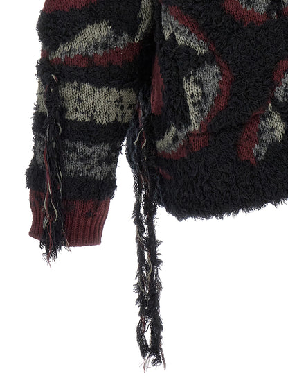 Etro Multicolor Wool Cardigan