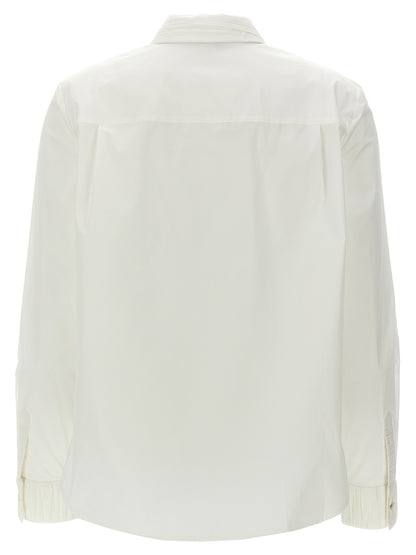 Tory Burch White Cotton Blouse