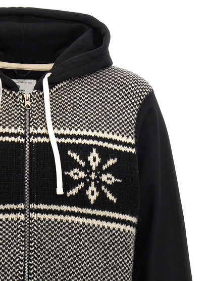 Junya Watanabe Bicolor Cotton Sweatshirt