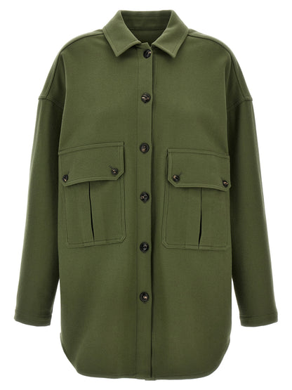 Fortela Bicolor Virgin Wool Blouse