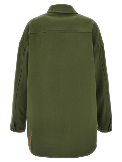 Fortela Bicolor Virgin Wool Blouse