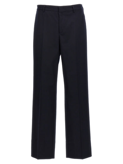 CELLAR DOOR Blue Polyethylene Casual Pants
