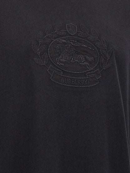 Burberry Black Cotton T-Shirt