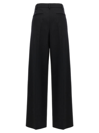 Valentino Garavani Black Virgin Wool Dress Pants