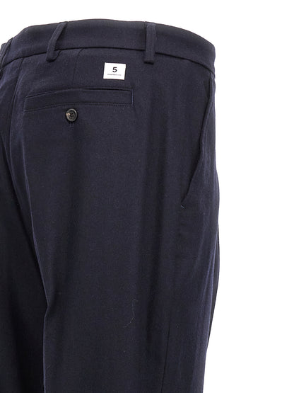 Department 5 Blue Wool Dress Pants
