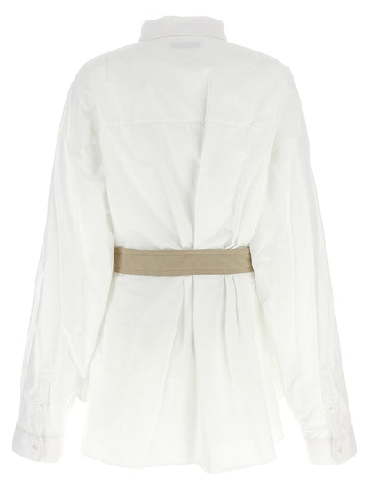Balenciaga White Cotton Blouse