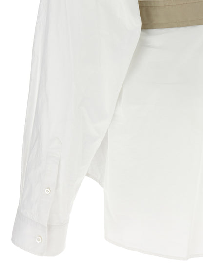 Balenciaga White Cotton Blouse