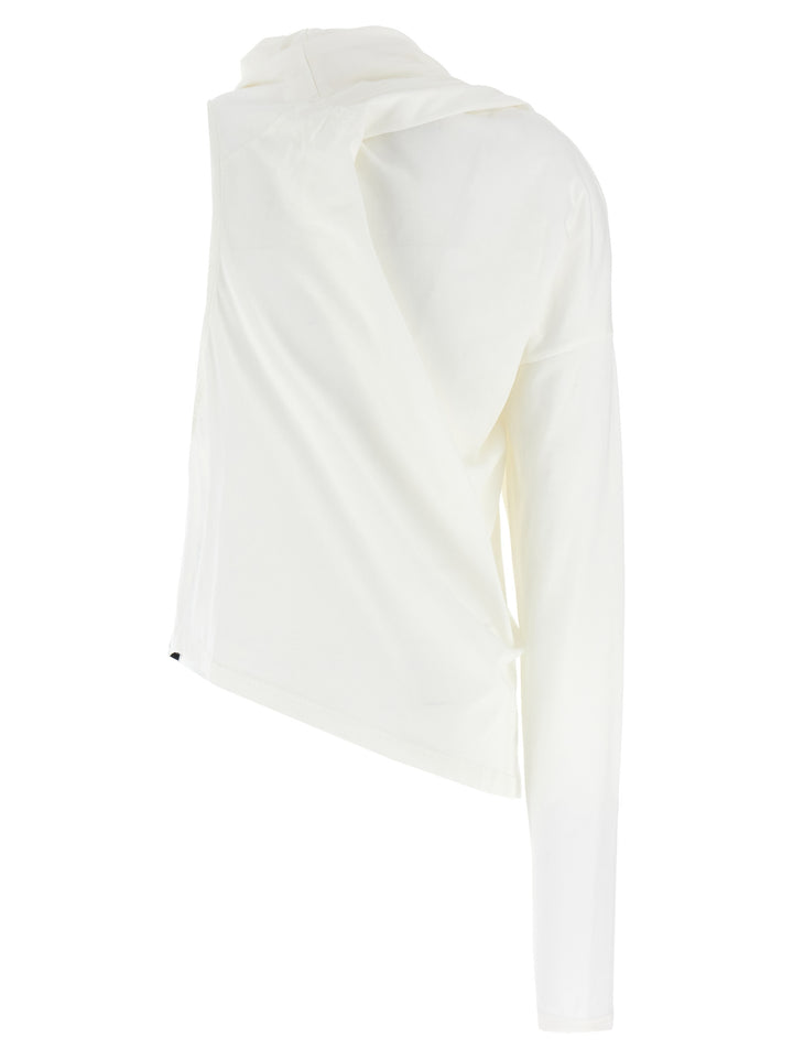 Courrèges White Cotton Long Sleeve T-Shirt