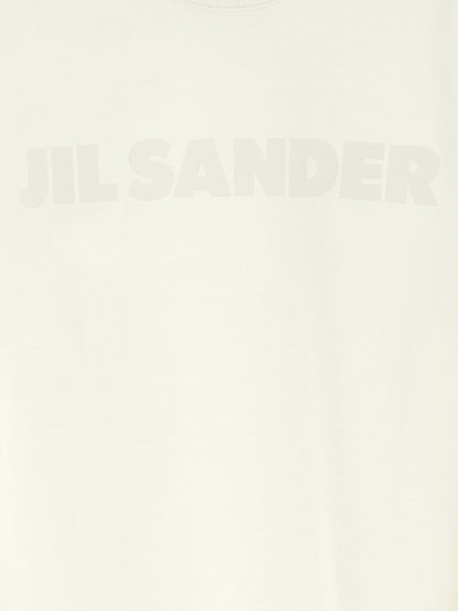 Jil Sander White Cotton Long Sleeve T-Shirt