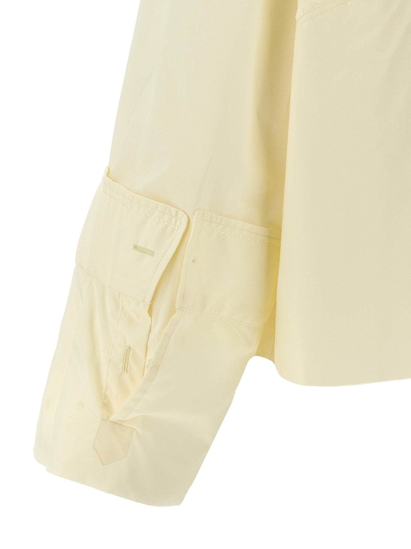 MM6 Maison Margiela White Cotton Blouse