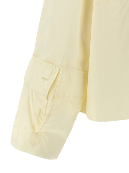 MM6 Maison Margiela White Cotton Blouse
