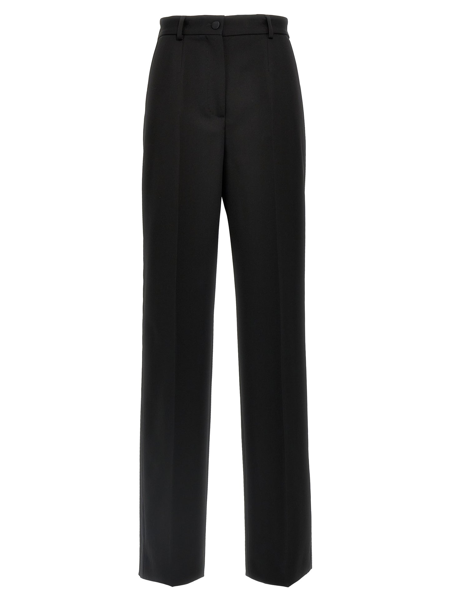 Dolce & Gabbana Black Virgin Wool Tuxedo