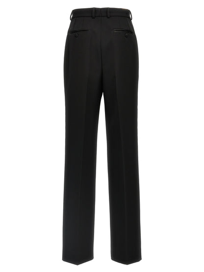 Dolce & Gabbana Black Virgin Wool Tuxedo