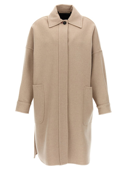 Max Mara Beige Cashmere Coat