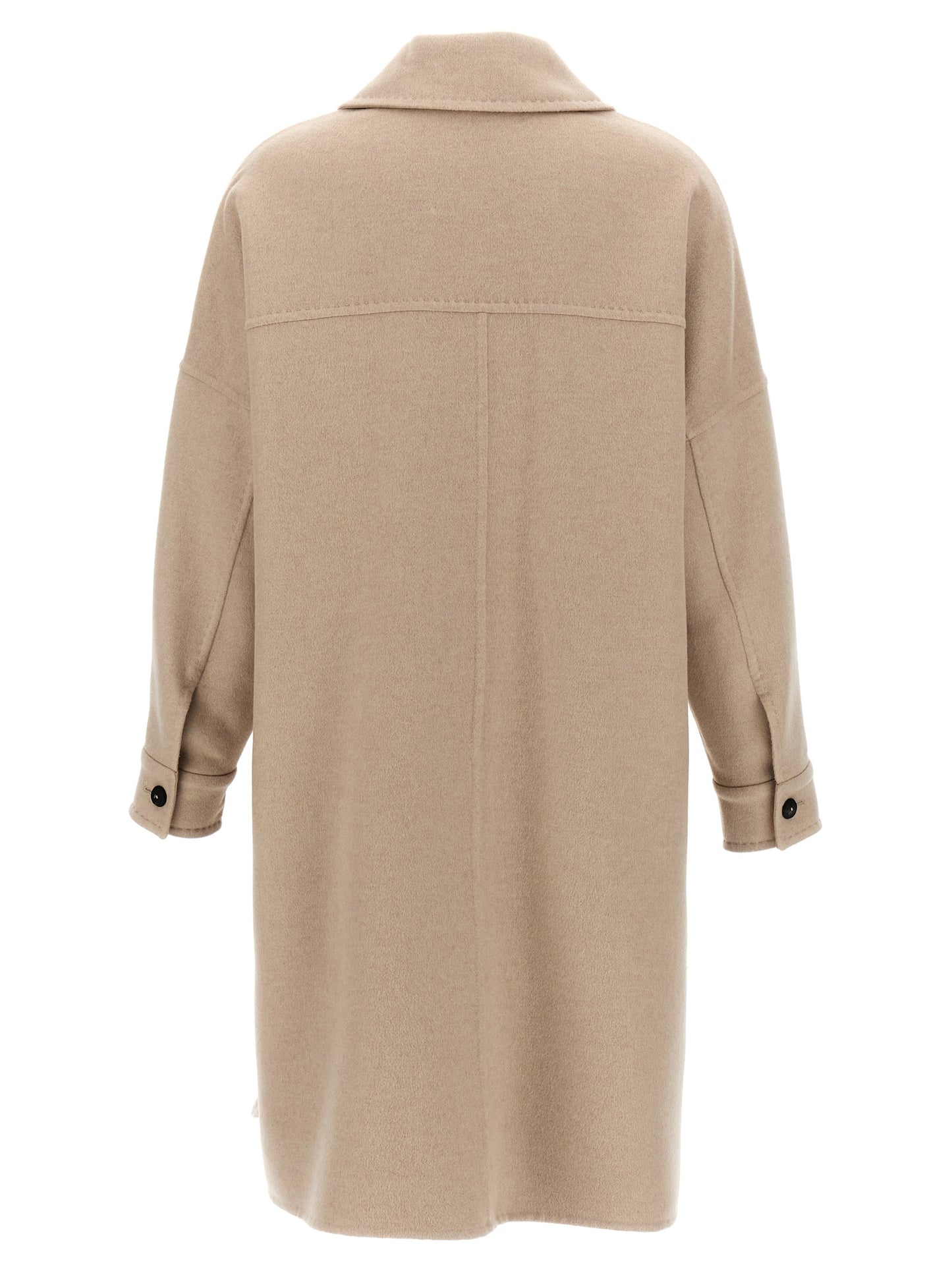 Max Mara Beige Cashmere Coat