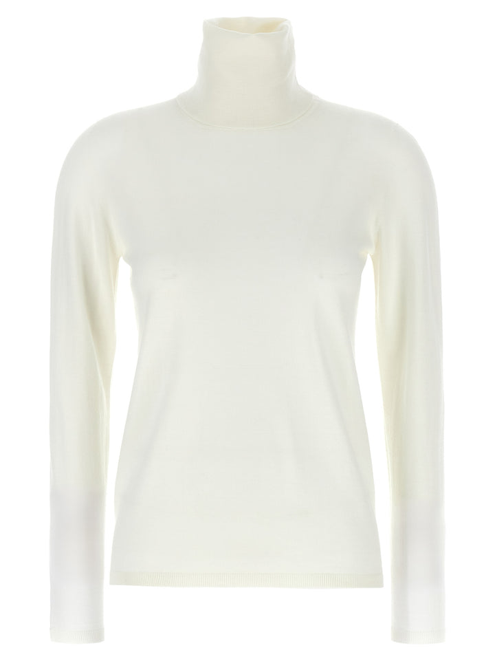 Max Mara White Virgin Wool Cardigan