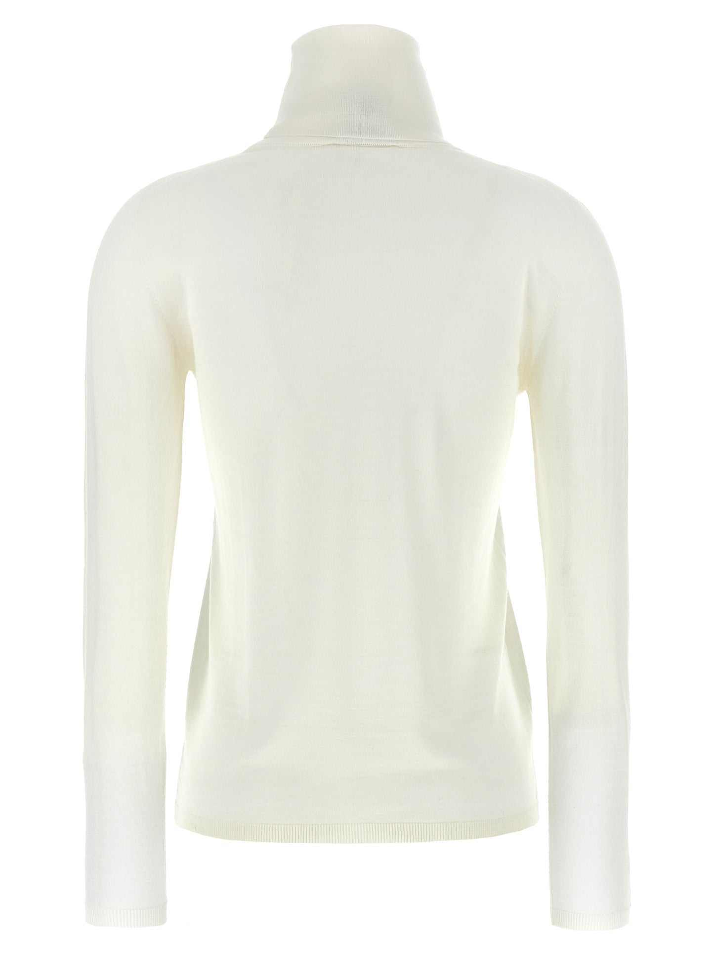 Max Mara White Virgin Wool Cardigan