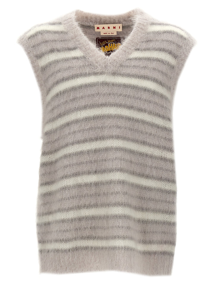 Marni Gray Mohair Sweatshirt