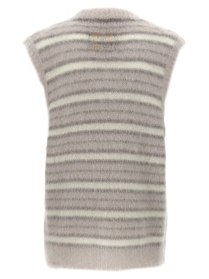 Marni Gray Mohair Sweatshirt