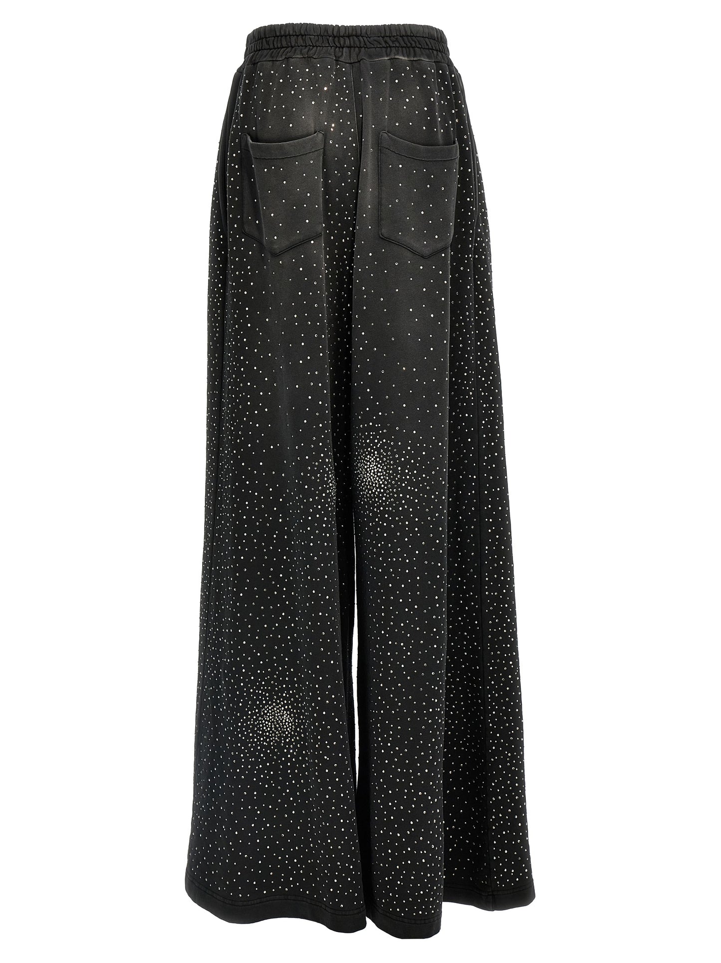 Giuseppe Di Morabito Black Cotton Joggers (Workout Pants)