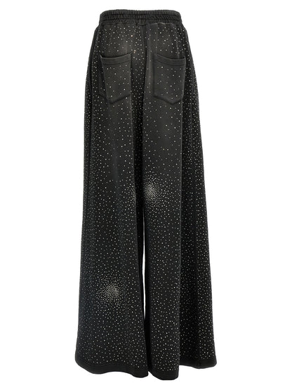 Giuseppe Di Morabito Black Cotton Joggers (Workout Pants)