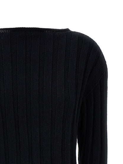 Issey Miyake Bicolor Cotton Cardigan