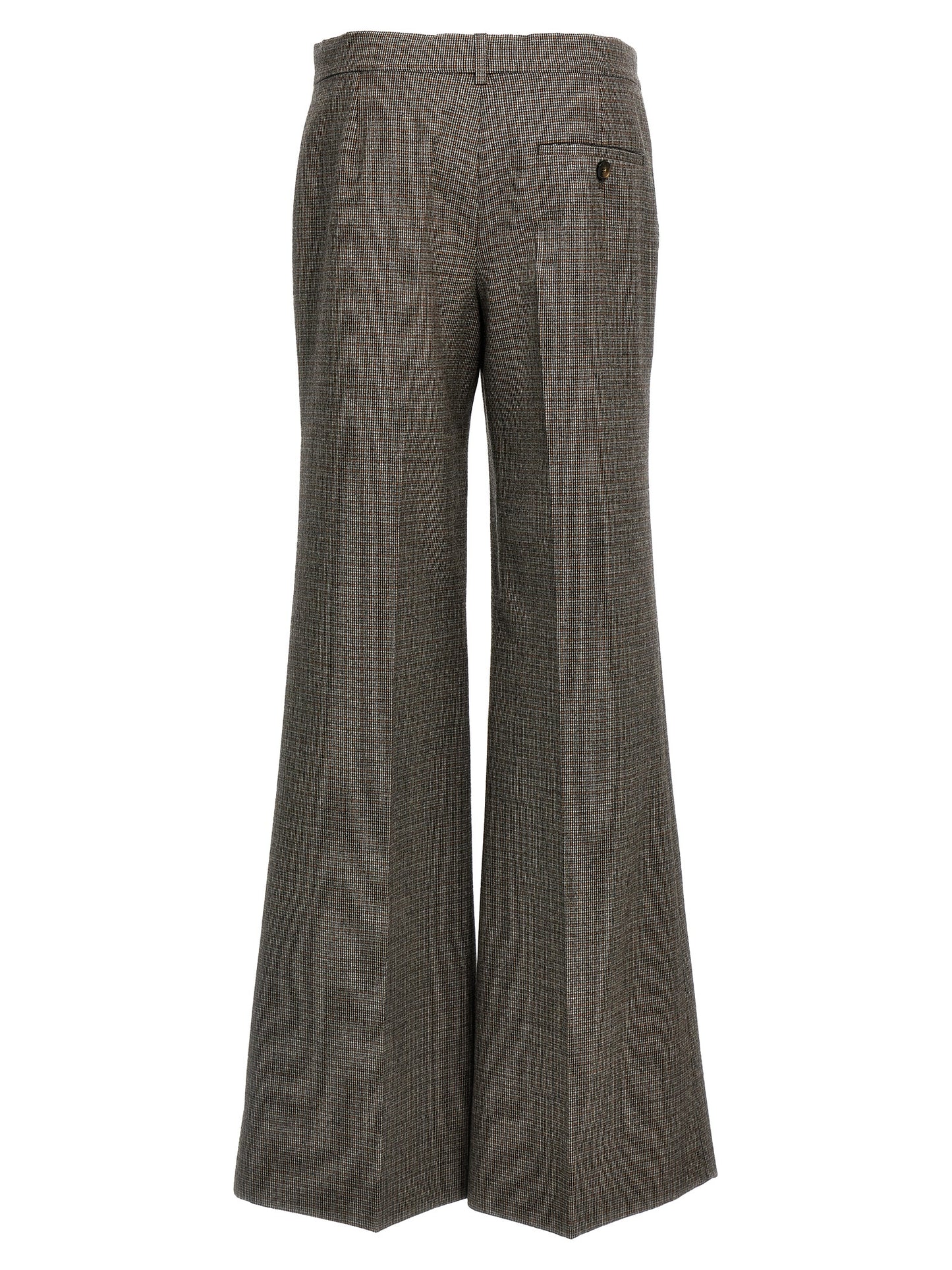Stella McCartney Gray Wool Flared Pants