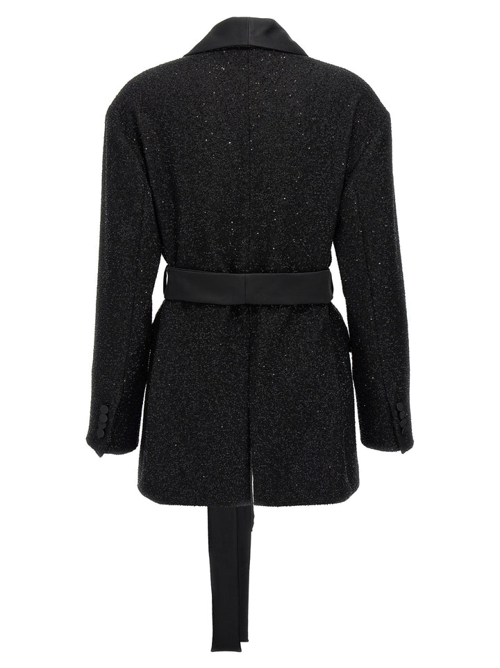 Max Mara Black Viscose Blazer