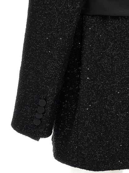 Max Mara Black Viscose Blazer