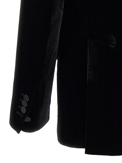 Dsquared² Black Viscose Blazer