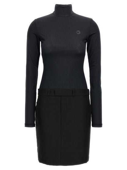 Coperni Black Polyester Short Dress