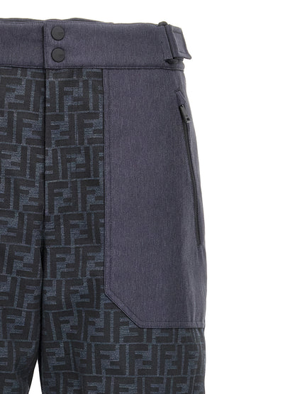 Fendi Blue Polyamide Sportswear