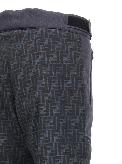 Fendi Blue Polyamide Sportswear
