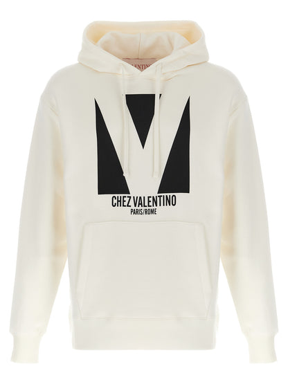Valentino Garavani White Cotton Sweatshirt